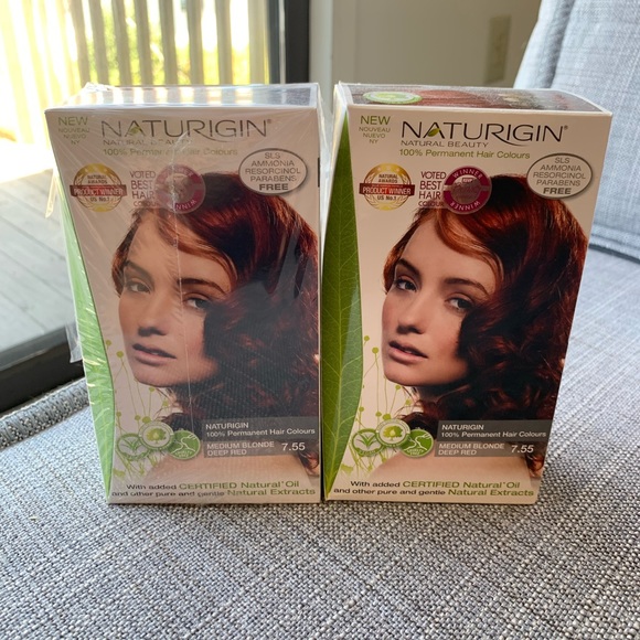 Naturigin Permanent Hair Dye - Red - 1 Box Now Available - $12/ea. - Picture 1 of 2